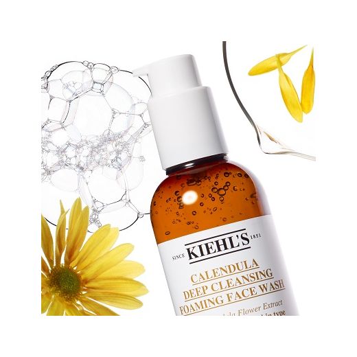 Kiehl's Calendula Deep Cleansing Foaming Face Wash  (Dziļi attīrošs līdzeklis  normālai un tauk