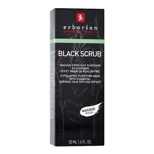 Erborian Black Scrub Mask  (Sejas maska ar ogli)