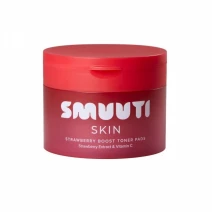 SMUUTI SKIN Strawberry Boost Toner Pads
