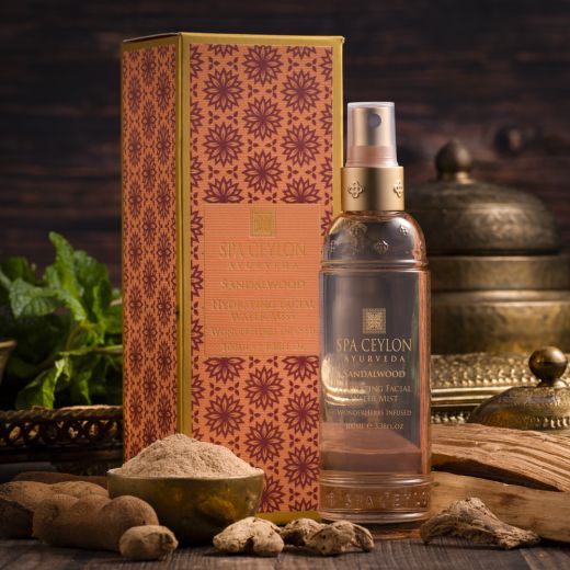 SPA CEYLON AYURVEDA WELLNESS Sandalwood Hydrating Facial Water Mist 
