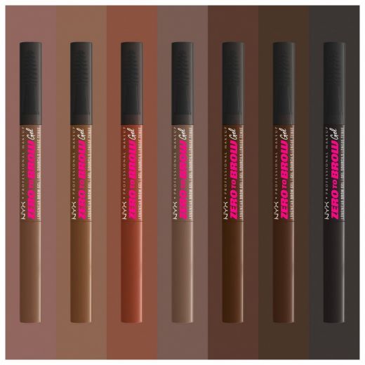 NYX PROFESSIONAL MAKEUP Zero To Brow Longwear Brow Gel