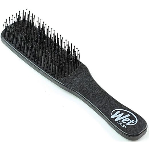 WETBRUSH Mens Detangler Black Leather