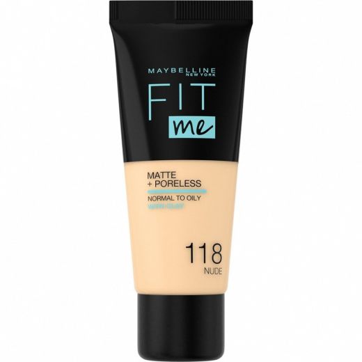 MAYBELLINE NEW YORK Fit Me Matte+Poreless Foundation