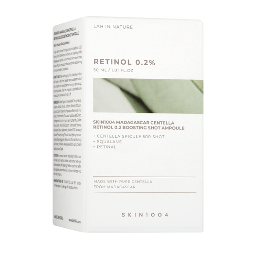 SKIN1004 Madagascar Centella Retinol 0.2 Boosting Shot Ampoule