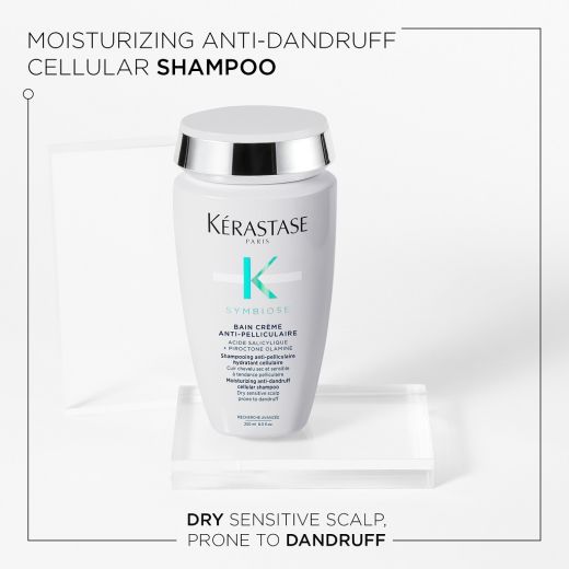 Kérastase Paris Symbiose Bain Crème Anti-Pelliculaire - Moisturizing anti-Dandruff Shampoo