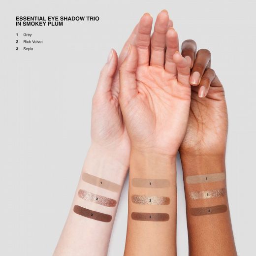 BOBBI BROWN Essential Eye Shadow Trios Smokey Plum