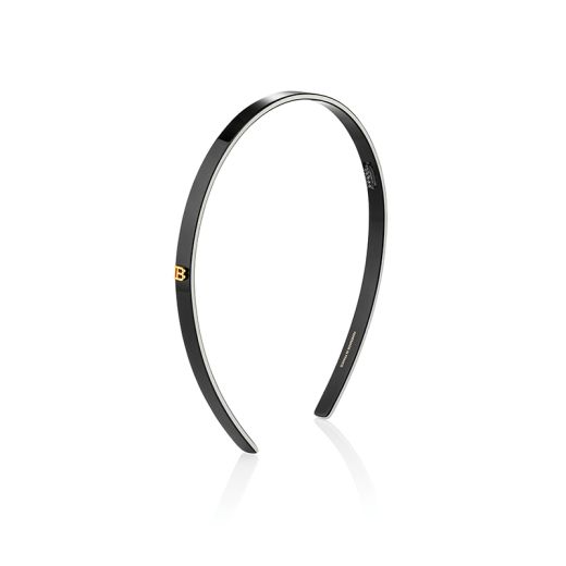 BALMAIN Headband Black/White Small