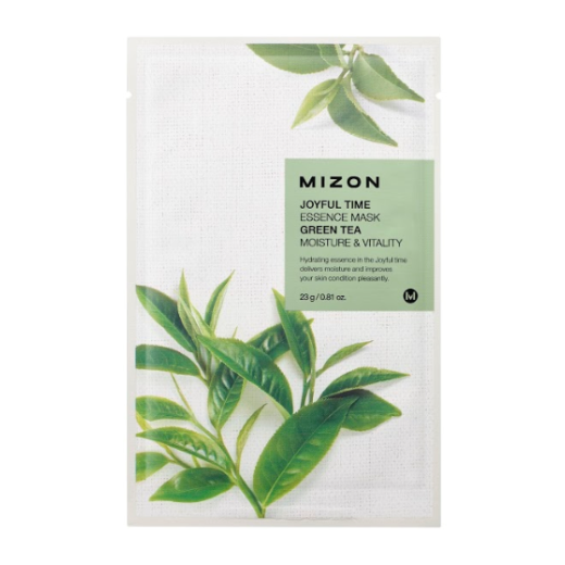 Mizon Joyful Time Essence Mask Green Tea  (Seja maksa ar zaļo tēju)