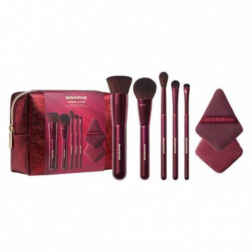 MORPHE Rebellious 6-Piece Travel Brush & Tool Set
