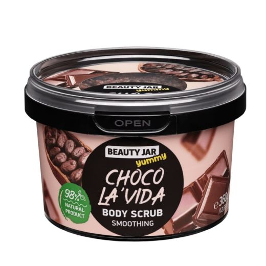 BEAUTY JAR Yummy Body Scrub Choco La'vida