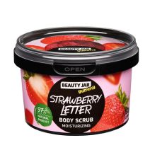 BEAUTY JAR Yummy Body Scrub Strawberry Letter
