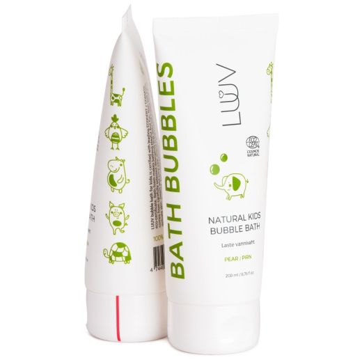 LUUV Kids Natural Pear Bubble Bath
