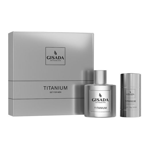 GISADA Titanium Deodorant Stick Set 