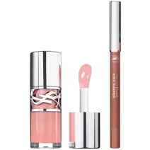 YVES SAINT LAURENT Loveshine Gloss #2 + Mini Lip Liner 01 Set 