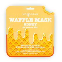 Kocostar Waffle Mask Honey  (Mitrinoša un barojoša sejas maska)
