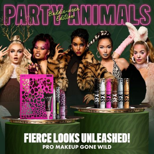NYX PROFESSIONAL MAKEUP Animal Print Stencils Kit
