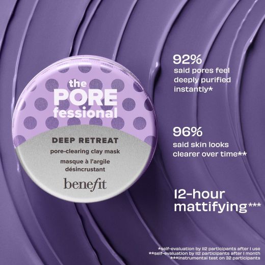 BENEFIT COSMETICS The Porefessional Deep Retreat Clay Mask