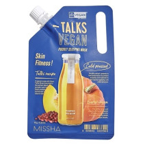 MISSHA Talks Vegan Squeeze Pocket Sleeping Mask Skin Fitness