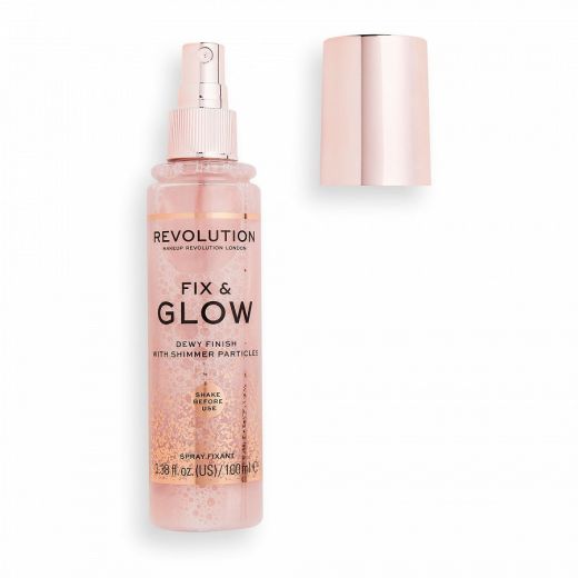 REVOLUTION MAKE-UP Fix & Glow Fixing Spray