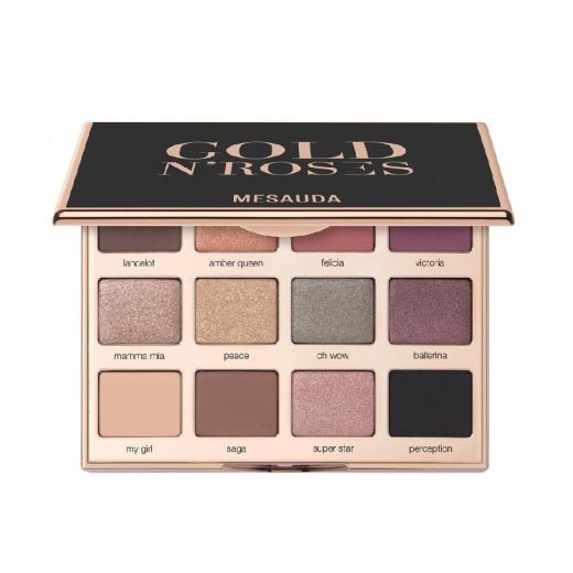 MESAUDA Gold N' Roses Palette