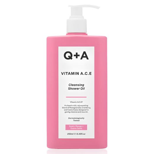 Q+A Vitamin A.C.E Shower Oil