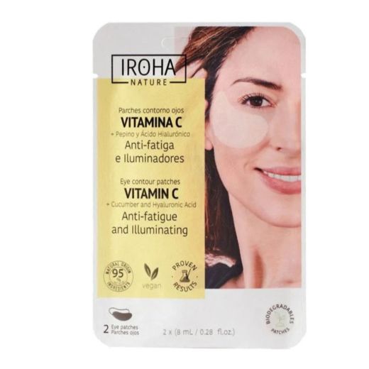 IROHA NATURE Anti-Fatigue And Illuminating Sheet Eye Patches With Vitamin C