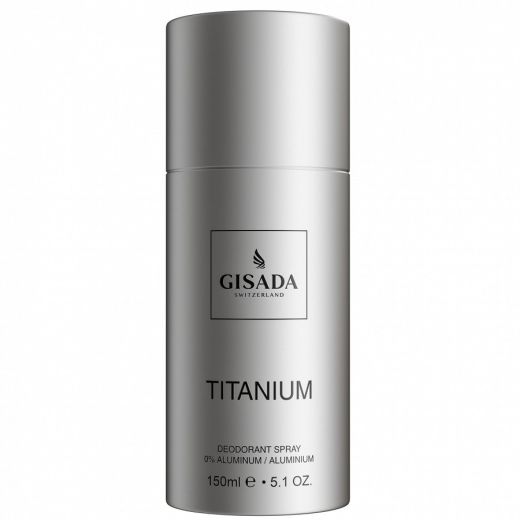 GISADA Titanium Deodorant Spray