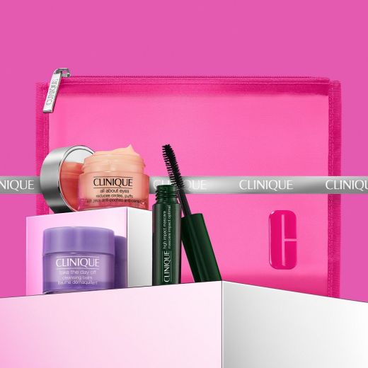 CLINIQUE Eye Favorites Skincare + Makeup Set Holiday Set 