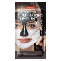 Purederm Galaxy 2x Multi-Masking Treatment Black & White  (Mitrinoša sejas maska)