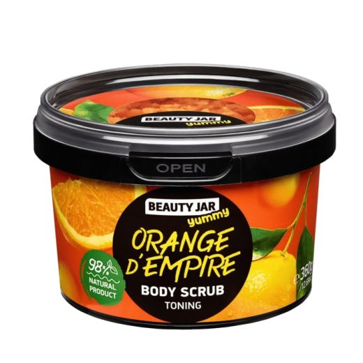 BEAUTY JAR Yummy Body Scrub Orange D'empire