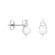 Marmara Sterling 925 Silver Earrings White Pearl