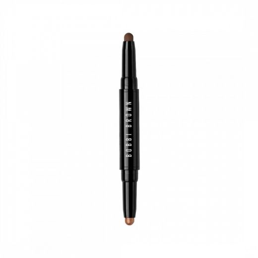 BOBBI BROWN Dual-Ended Long-Wear Cream Shadow Stick MILK CHOCOLATE / MIDNIGHT BROWN