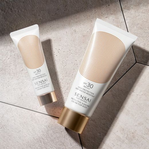 SENSAI Silky Bronze Protective Suncare Cream For Body SPF 30