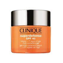 Clinique Superdefense SPF 40 Fatigue + 1st Signs of Age Mutli-Correcting Gel (Atsvaidzinoša želeja