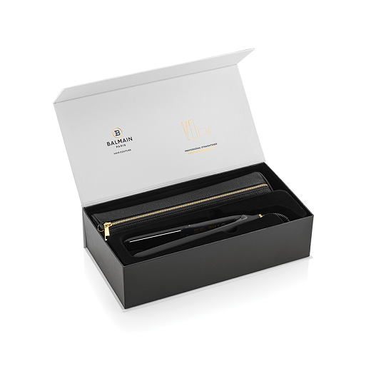 BALMAIN Professional Titanium Straightener Black Gold