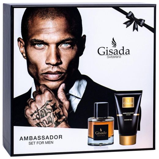 GISADA Ambassador Men Shower Gel Set 