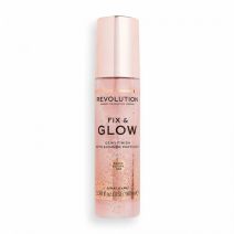 REVOLUTION MAKE-UP Fix & Glow Fixing Spray
