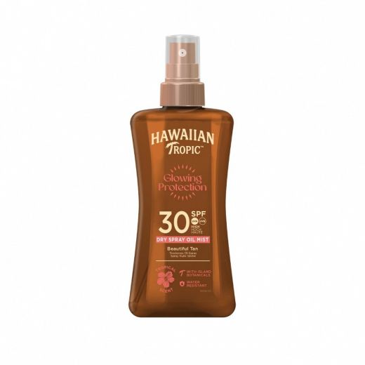 HAWAIIAN TROPIC Glowing Protection Dry Spray Oil Mist SPF 30