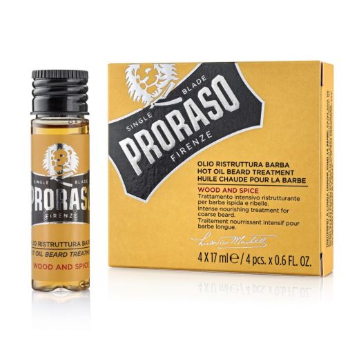 Proraso Hot Oil Beard Treatment  (Intensīvi barojoša eļļa bārdai)