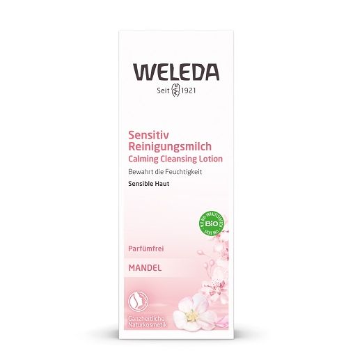 Weleda Almond Soothing Cleansing Lotion  (Mandeļu nomierinošs attīrošs losjons sejai)