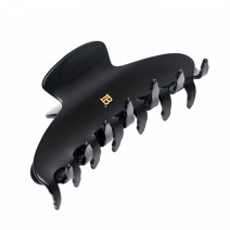 BALMAIN Cellulose Acetate Pince à Cheveux Large Black