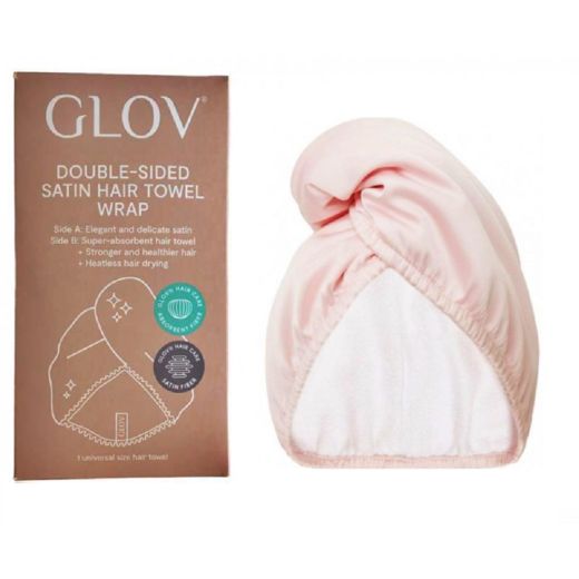 GLOV Double-Sided Sport And Satin Hair Towel Wrap