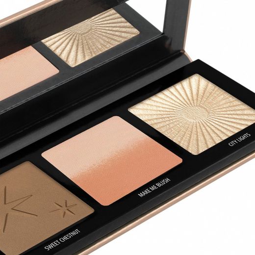 DOUGLAS COLLECTION MAKE UP Radiant Glow Face Trio 3 Shades Palette