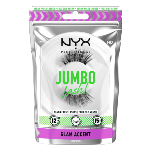 NYX PROFESSIONAL MAKEUP Jumbo Lash Eyelashes Glam Accent 