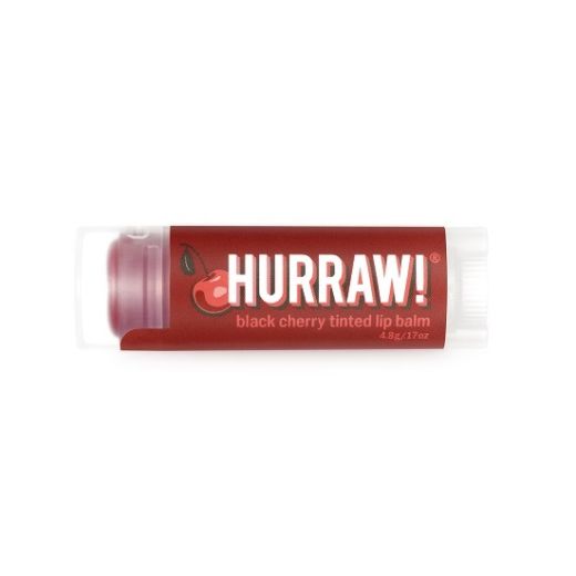 HURRAW! Black Cherry Tinted Lip Balm