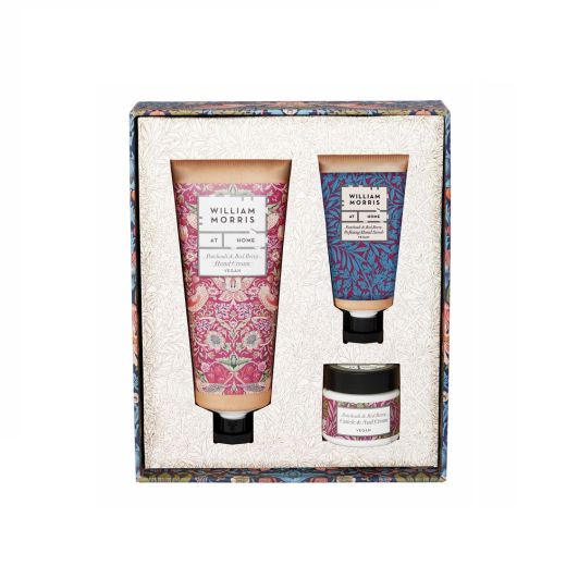 HEATHCOTE & IVORY Strawberry Thief Handcare Set