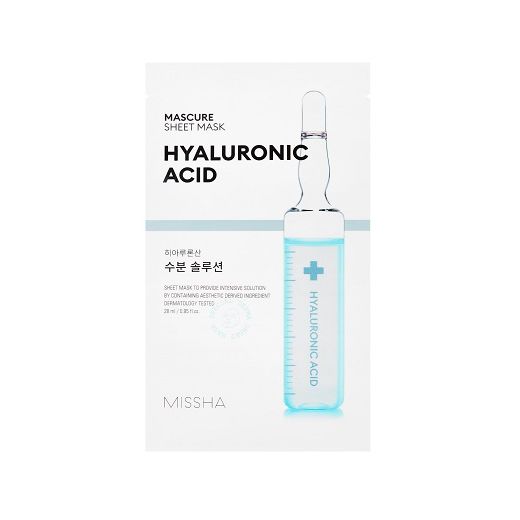 MISSHA Mascure Hydra Solution Sheet Mask Hyaluronic Acid