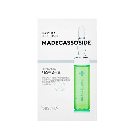 MISSHA Mascure Rescue Solution Sheet Mask Madecassoside