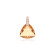 Marmara Sterling 925 Silver Pendant Light Amber Rose Gold