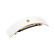 BALMAIN Cellulose Acetate Barrette Pour Cheveux Large White